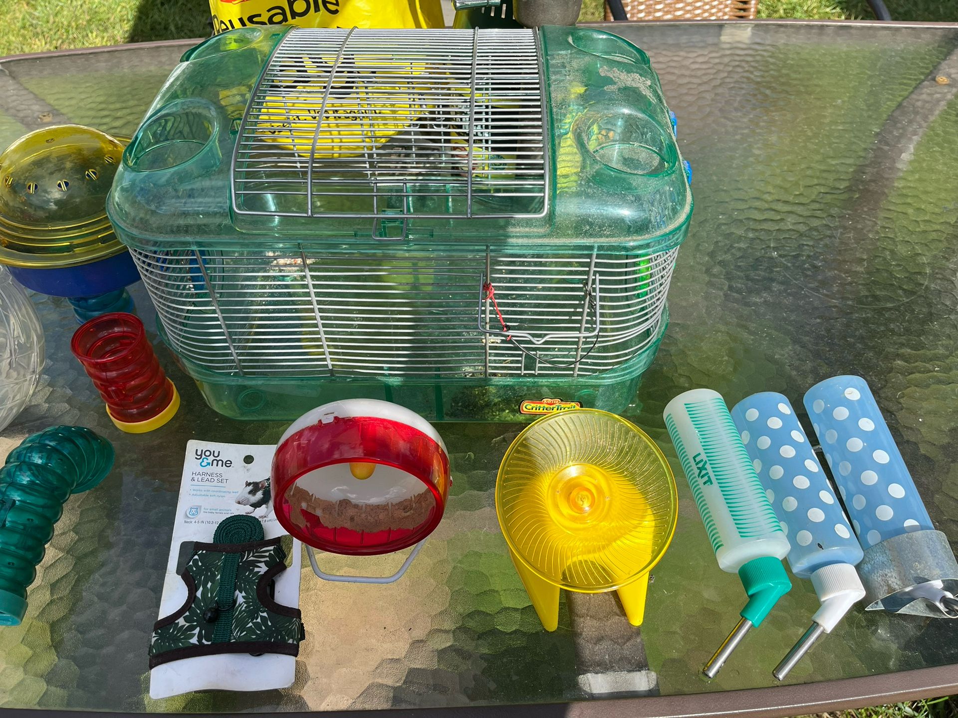 Hamster Cage And Accessories