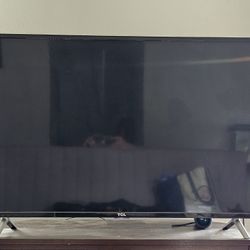 TCL Roku Smart TV 49" 4K UHD – $120 OBO
