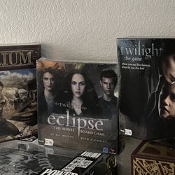 Board Games Twilight Ilium And Twilight Eclipse  Two Are Sealed Twilight Was Played Once  $25 For All 
