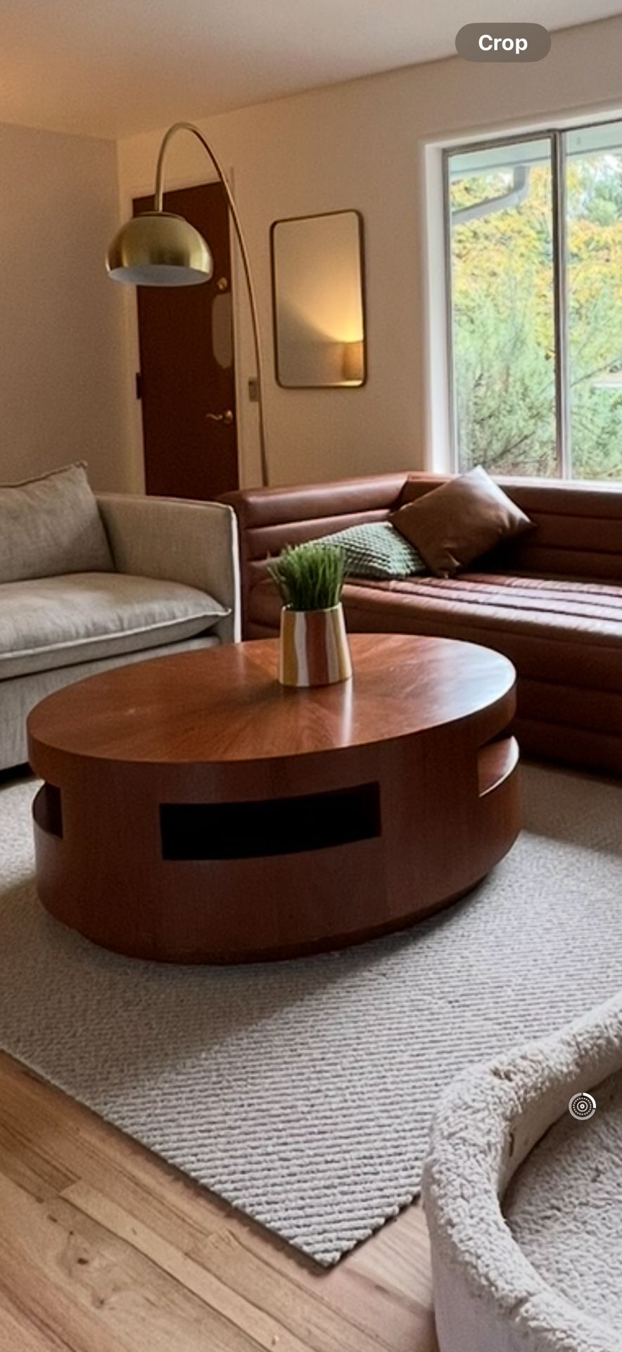 Crate And Barrell Coffee Table