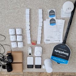 Large Home SIMPLISAFE Alarm System