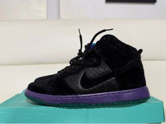 Nike sb dunk high grape 2014 size 10.5 nike dunk low high mid