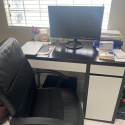 Ikea Computer Desk And Chair 