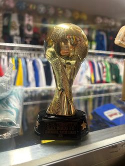 6-inch soccer ball trophy