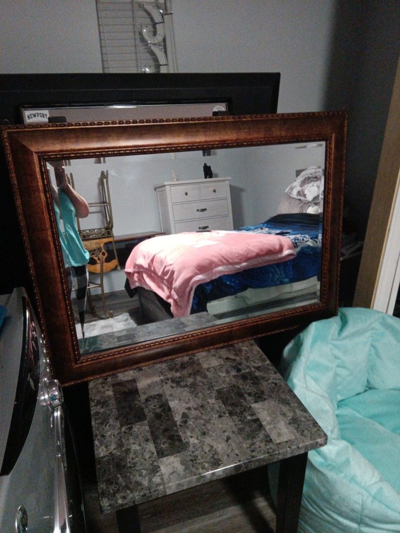 Antique Mirror No Scratches In Great Shape