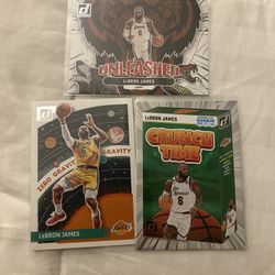 LeBron James Donruss Insert Lot