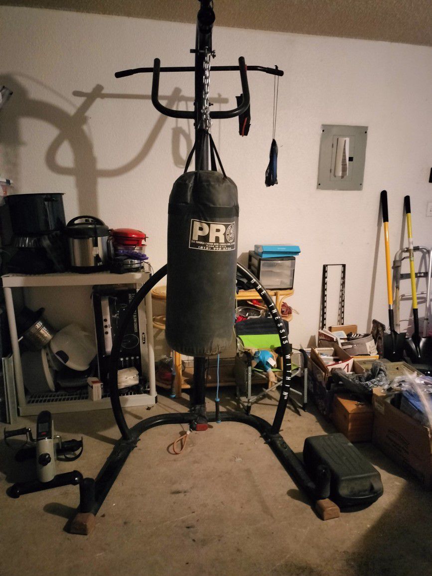Punching Bag Stand Combo