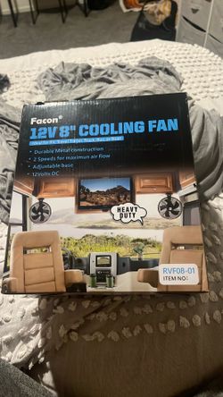 12V 8" Cooling Fan