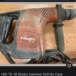 Hilti TE-16 Rotary Hammer Drill No Case