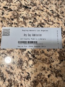 Raging Waters ticket