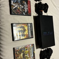 Ps2 bundle with controllers and games