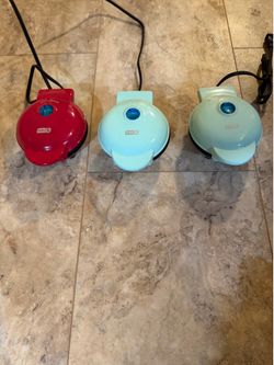 3 Dash 4” Mini Waffle Makers