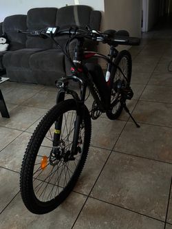 Black Electric E bike