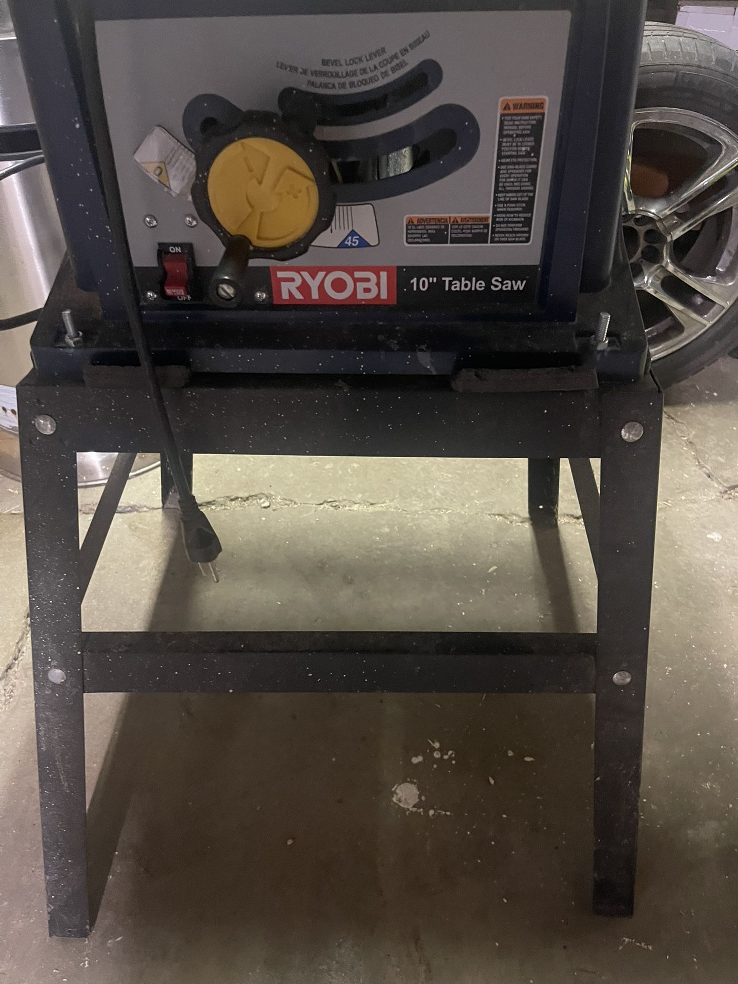 10 Inch Ryobi Table Saw