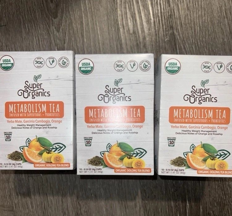 Oolong Tea Superfood Organic Metabolism Probiotic Weightloss K-cups