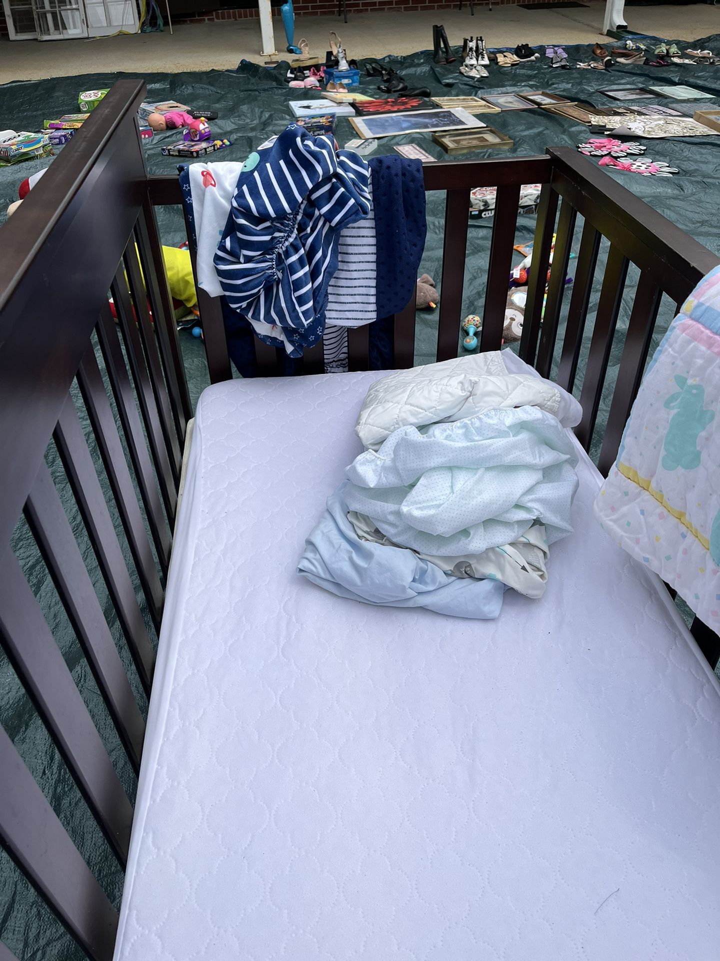 Crib And Linen