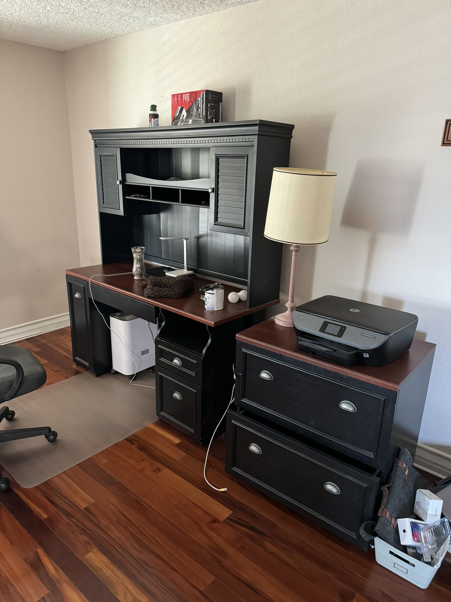 Computer Desk Office Desk With Filing Cabinet