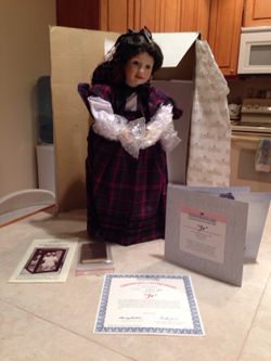 Ashton Drake Little Women 'Jo' porcelain collectible doll