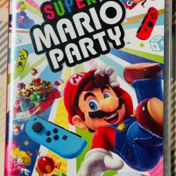 Super Mario Party - Nintendo Switch With Case Tested/Works Fast Shipping!