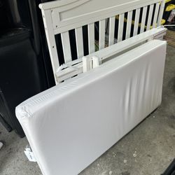 Convertible Crib And Infant / Toddler Mattress