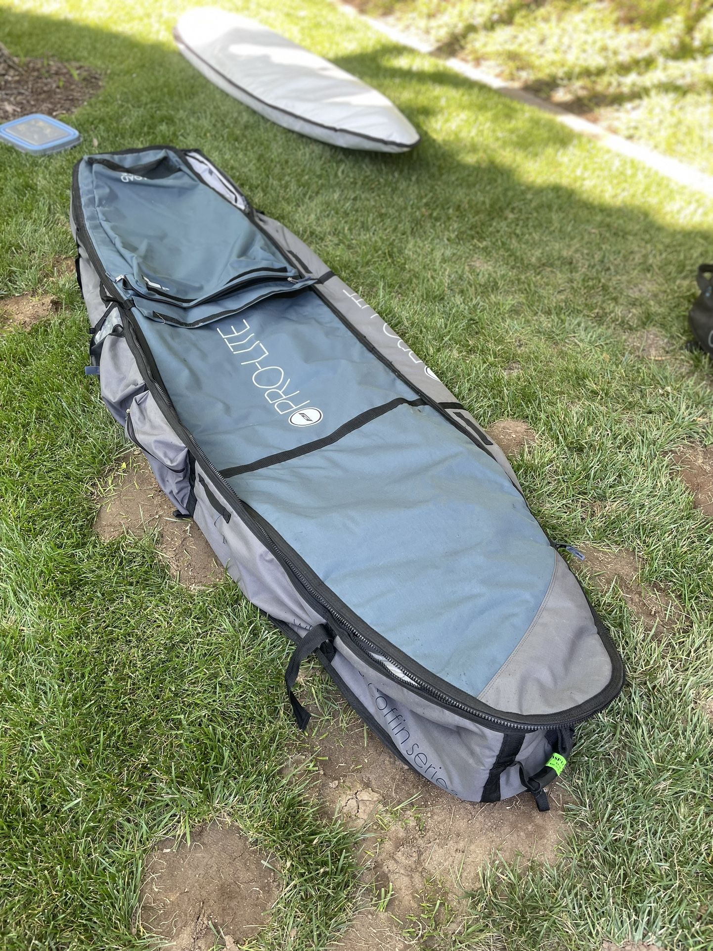 8 Ft. PRO-LITE WHEELED COFFIN SURFBOARD TRAVEL BAG-SHORTBOARD
