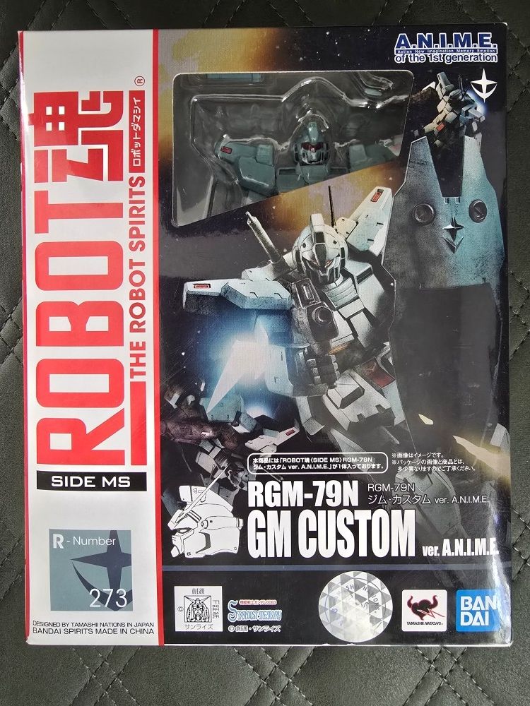 Mobile Suit Gundam Robot Spirits RGM-79N GM Custom
