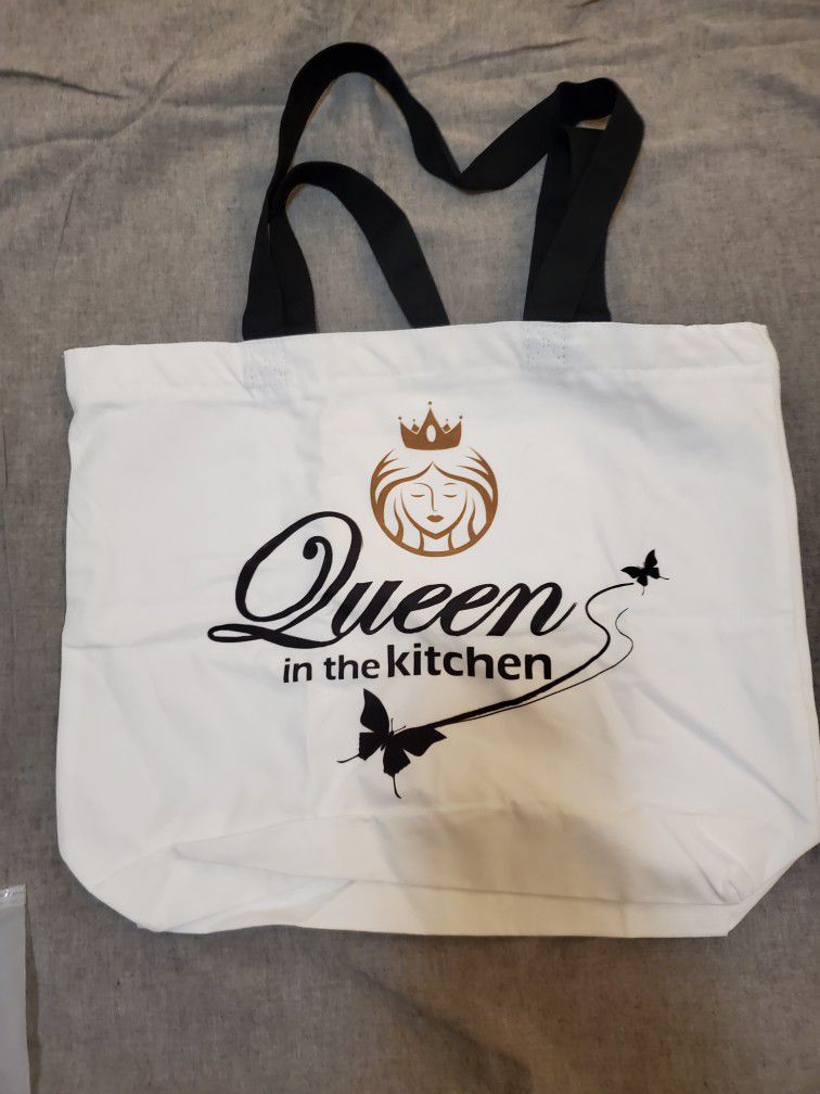 All (3x) Queen In The Kitchen Tote 