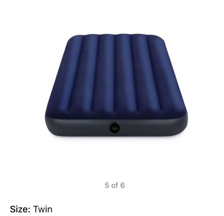 Intex 8.75" Classic Downy Inflatable Airbed Mattress, Twin 1999