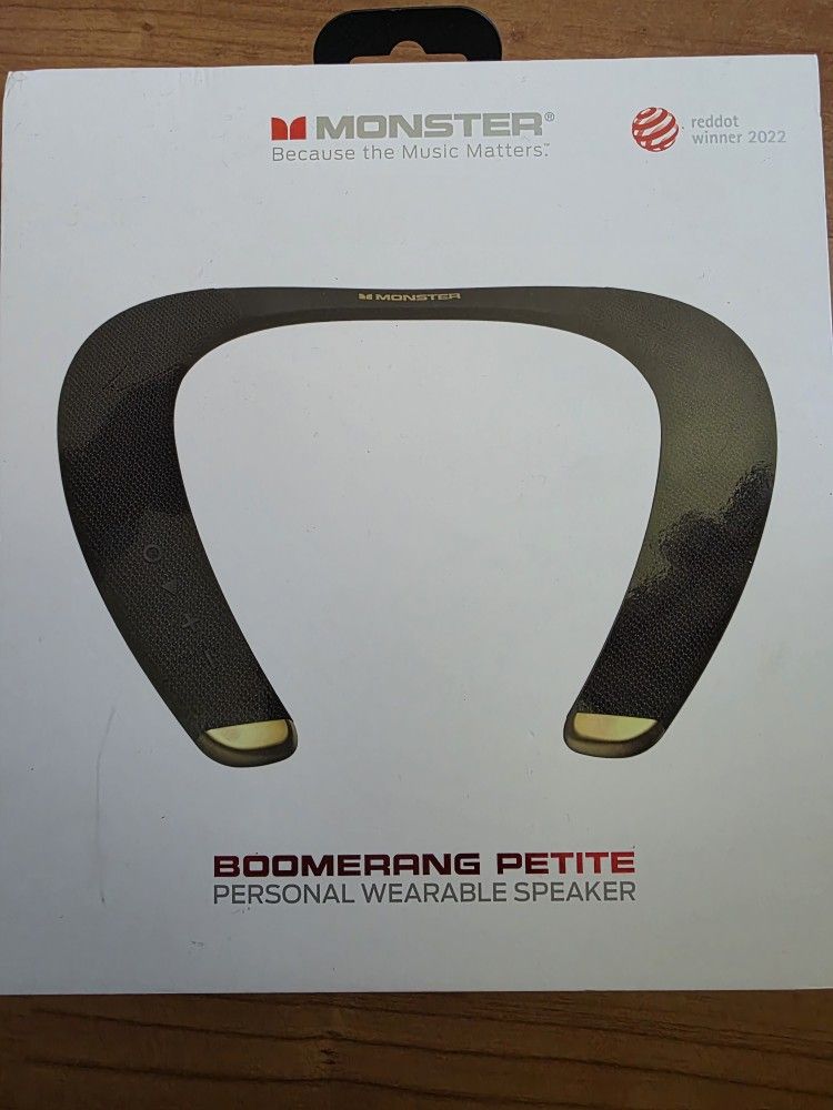 Monster Boomerang Petite Neckband Bluetooth Speakers