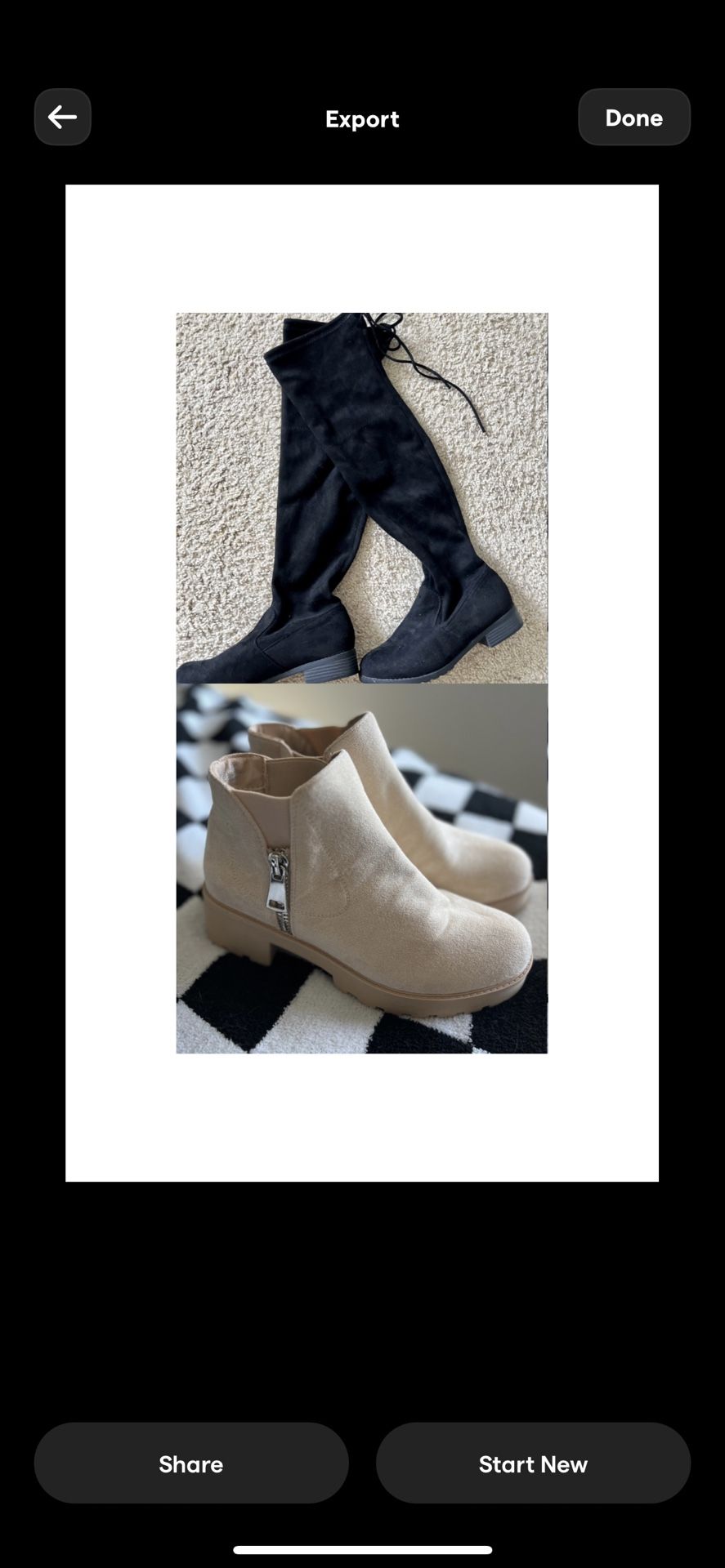 Pair Of 2 Suede Boots Size 8.5- Perfect For Fall ๐