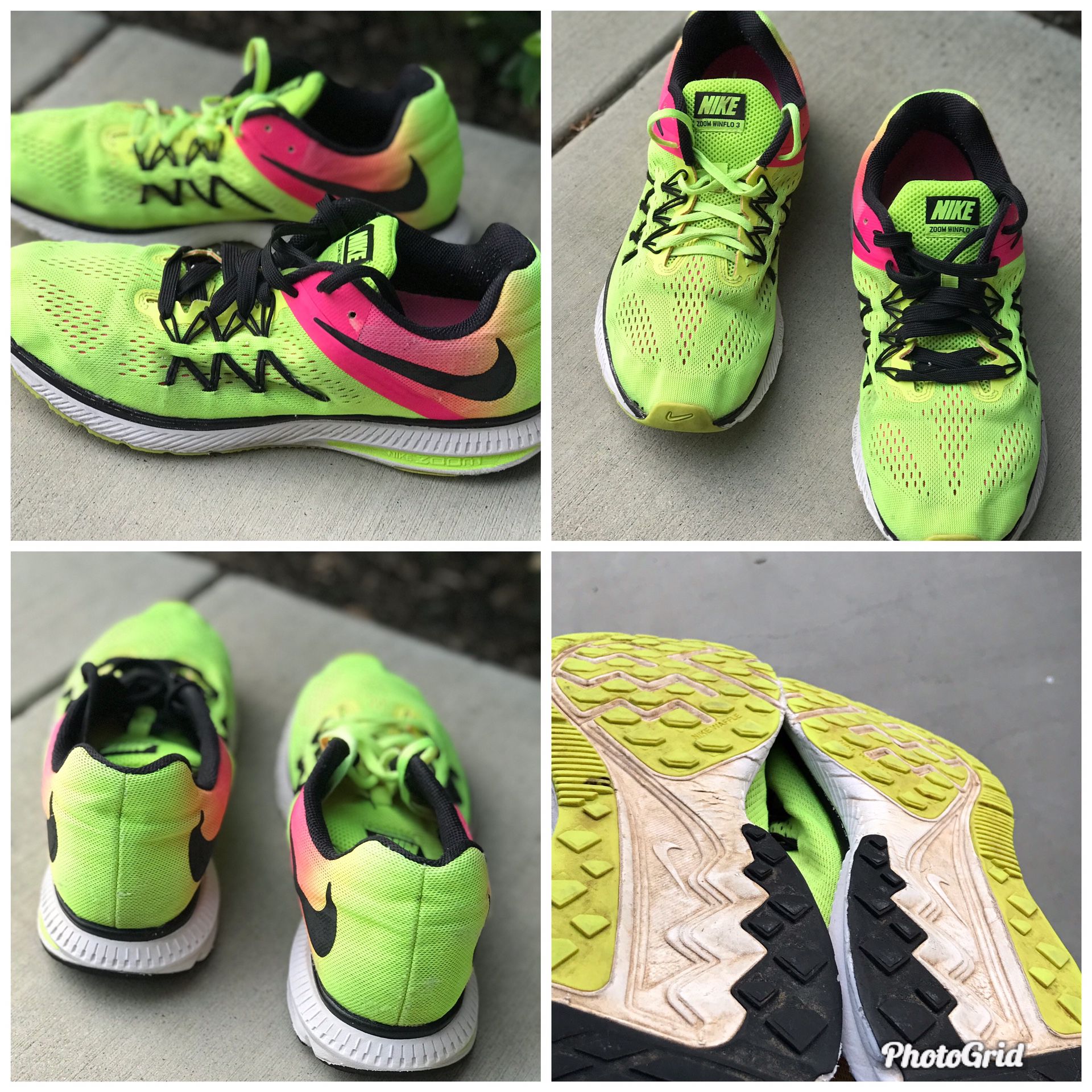 Nike Men Zoom Winflo 3 Running Shoes 10.5