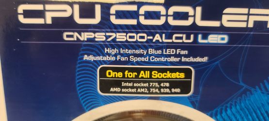 Zalman CNPS7500-ALCU LED CPU Heatsink.