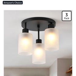 3-Pack Light Industrial Farmhouse 