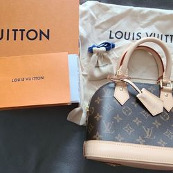 Louis Vuitton Monogram Alma BB Hand Bag M53152 LV Auth