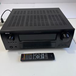 Denon AVR-2808CI 7.1 Surround Receiver HDMI Remote Cable Bundle Tested Japan ma READ THE DESCRIPTION