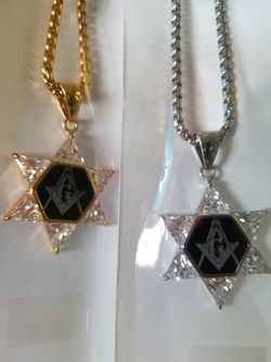 Stainless steel chain and charm