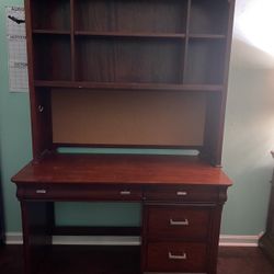 Cherry Desk And Chair