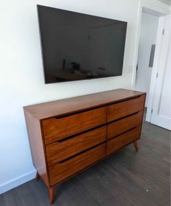New MCM Oak Dresser! Free Delivery 🚚! Free Setup!