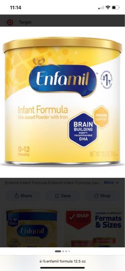 Baby formula