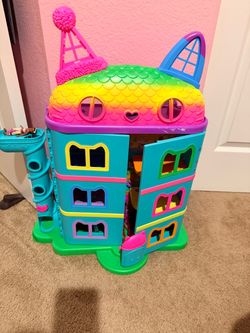 Rainbow Polly Pocket Mega Mansion Playset