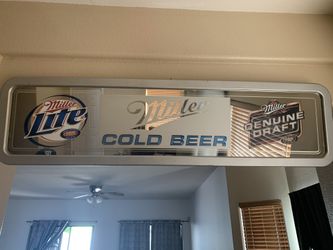 Miller Bud light Coors Sign