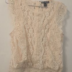 Embroidery Lace Blouse
