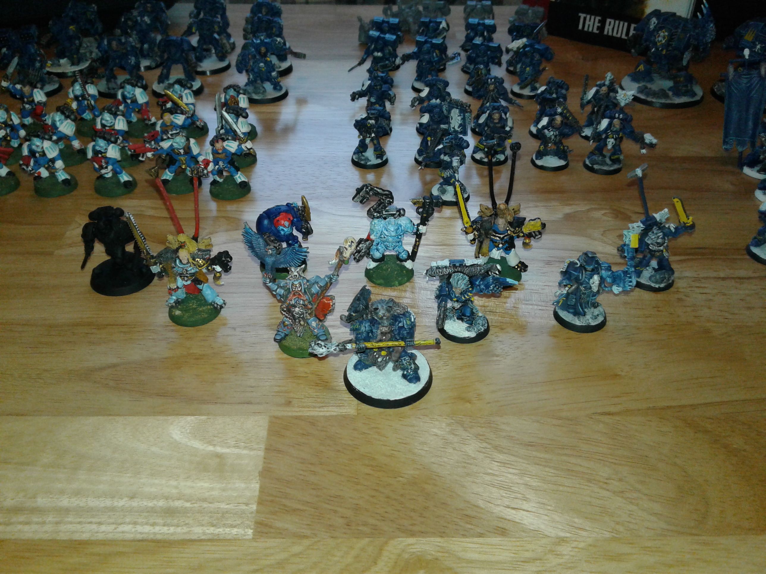 Spacewolfs 40k 4000pts army lot.