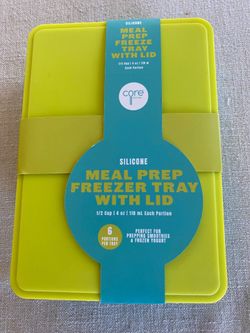 Meal Prep Freezer 6 Compartment Tray by Core Kitchen