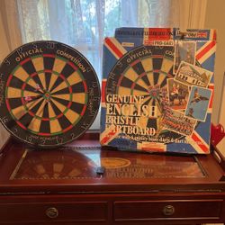 Pro-DART GENUINE ENGLISH BRISTLE DART BOARD