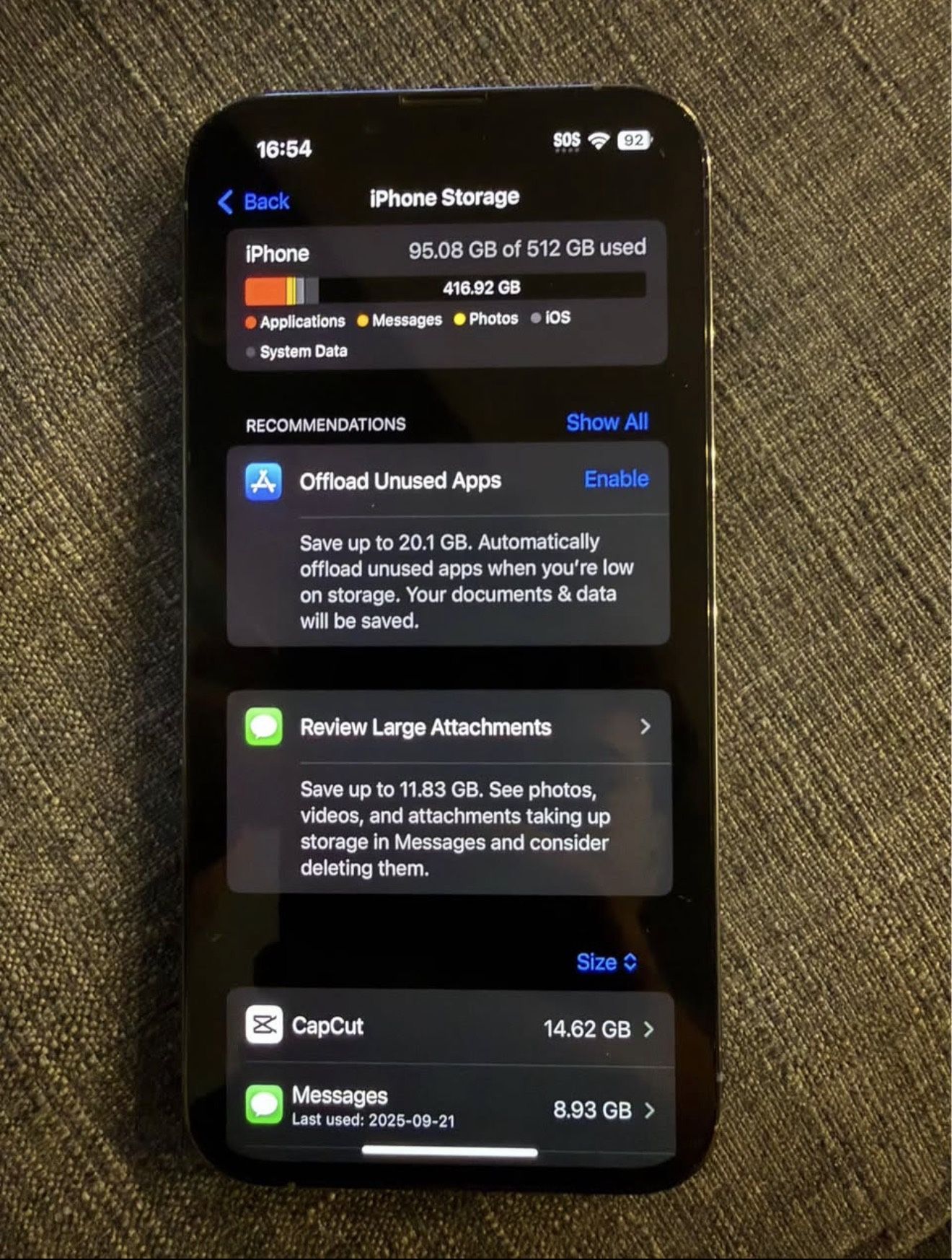 iPhone 13 Pro • 512GB • Unlocked • Great Condition Charging Port Does Not Work • Priced Low