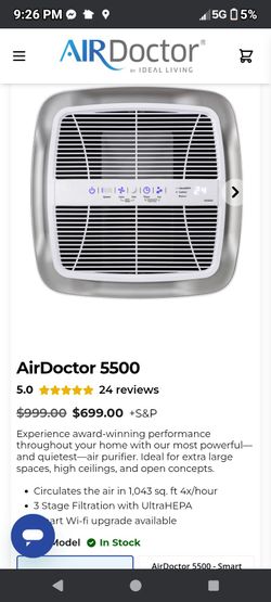 Air Doctor 5500 Air Purifier