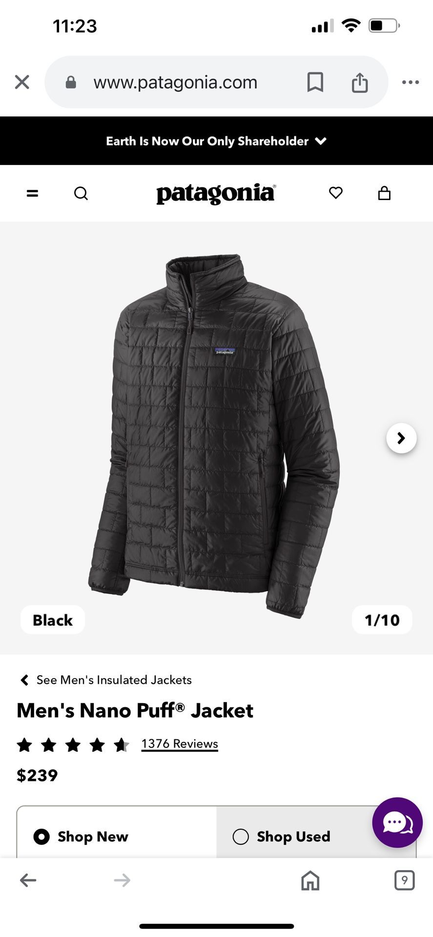 Patagonia Mens Large 