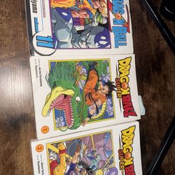 Dragon Ball Z/Super manga books