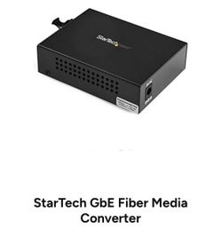 StarTech GbE Fiber Media Converter (NEW IN BOX) 
